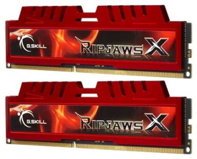 Оперативная память G.Skill RipjawsX DDR3 8Gb (2x4Gb) 1600MHz CL9 Kit F3-12800CL9D-8GBXL