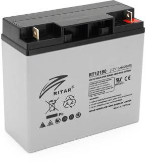 Аккумуляторная батарея Ritar RT12180GL5, 12V 18.0Ah