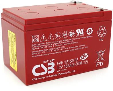 Аккумуляторная батарея CSB EVH12150F2