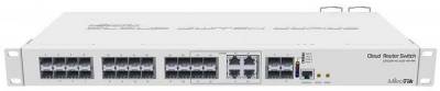 Сетевой коммутатор Mikrotik CRS328-4C-20S-4S+RM