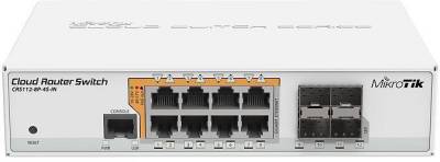 Сетевой коммутатор Mikrotik CRS112-8P-4S-IN