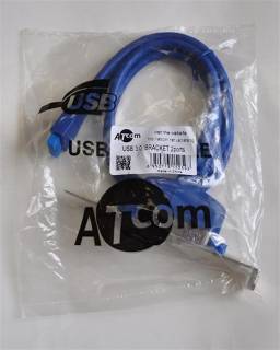Аксессуар Atcom Контроллер Atcom USB 3.0 на заднюю панель 2 port 15259