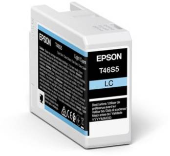 Картридж Epson Light Cyan T46S5 ink 25ml C13T46S500