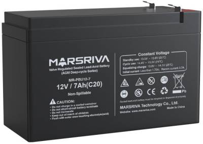 Аккумуляторная батарея MARSRIVA 12V 7Ah MR-PBU12-7