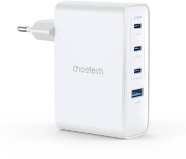 Зарядные устройства Choetech 3xUSB-C + 1xUSB PD100W GaN PD9002