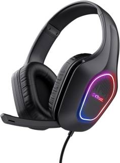 Наушники Trust GXT416 Zirox LED Black 25331