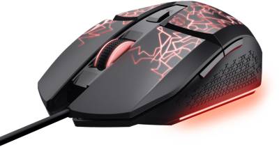 Мышка Trust GXT113 Felox LED USB Black 25749