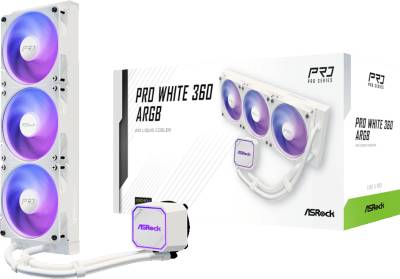Кулер ASRock PRO WHITE 360 ARGB