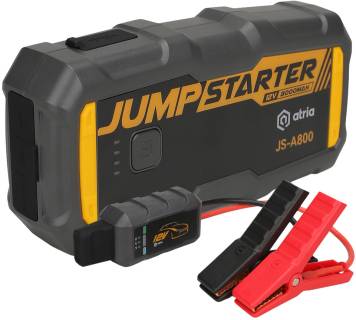 Портативные пусковые зарядные устройства ATRIA 8000mAh 800A QC18W LED ліхтар JS-A800