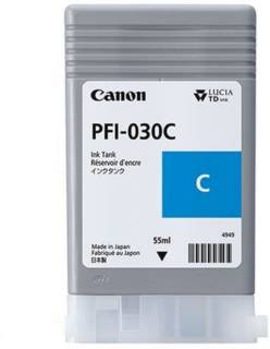 Чернила Canon PFI-030 Cyan (55ml) 3490C001AA