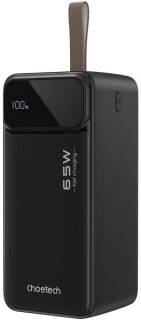 Павербанк Choetech 50000mAh, PD/65W, QC/3.0, USB-C In/out, 2*USB-A B733-CCBK