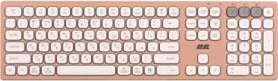 Клавиатура 2E KS270 109key Wireless UA Rose/White 2E-KS270WBPN_UA