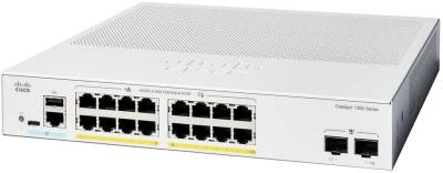 Сетевой коммутатор Cisco C1300-16P-2G