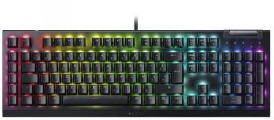 Клавиатура Razer BlackWidow V4 X Green Switch USB RU Black RZ03-04700800-R3R1