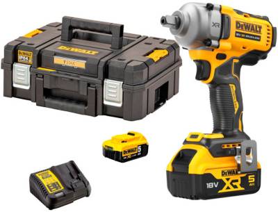 Шуруповерты DeWALT ударний 18 В XR Li-lon, 2x5Ah, безщітковий, 812 Нм DCF892P2T