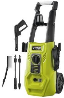 Очистители высокого давления RYOBI RY130PWA, 1600Вт, 130Бар, 420 л/год 5133005421