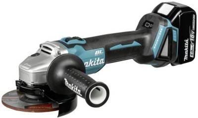 Болгарки MAKITA LXT, 5Аг х 2шт, Makpac, 125 мм DGA504RTJ