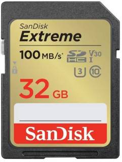 Флеш-карта SanDisk 32GB SD class 10 UHS-I Extreme SDSDXVT-032G-GNCIN