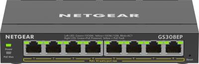Сетевой коммутатор Netgear GS308EP-100PES