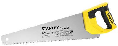 Ножовки STANLEY по дереву 450мм  7 TPI TRADECUT STHT20354-1