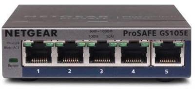 Сетевой коммутатор Netgear GS105E-200PES