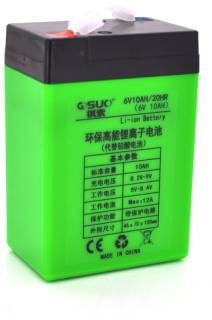 Аккумуляторная батарея Qisuo Li-ion 6V 10A QS-6010