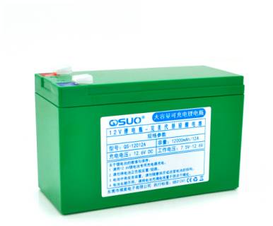 Аккумуляторная батарея Qisuo Li-ion 12V 12A QS-12012A