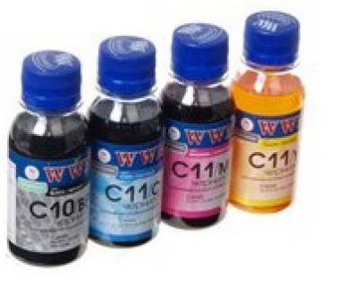 Чернила WWM C10/11SET4-2