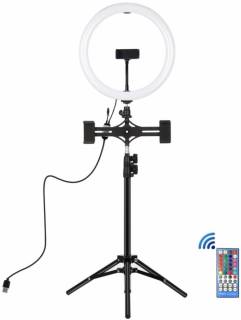 Штатив Puluz Ring USB LED lamp PKT3068B 11.8