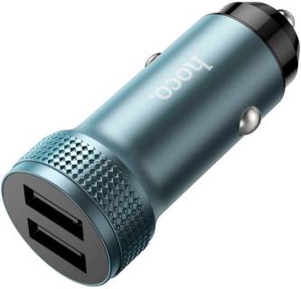 Зарядка HOCO Z49 Level 2xUSB Metal Gray 6931474795618