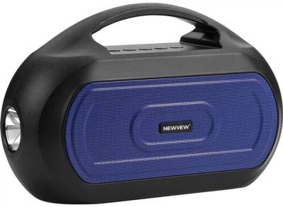Акустика Newvew NV-V50 Solar Panel/BT/USB/TF/FM/AUX Blue NWVW-NV-V50-BL