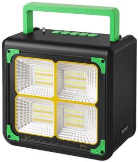 Акустическая система Newvew NV-9218 Solar Panel/BT/USB/TF/FM Green NWVW-NV-9218-GN