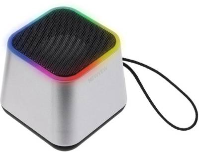 Акустическая система Newvew NV-9203 RGB/BT/USB/TF/FM Silver NWVW-NV-9203-SL