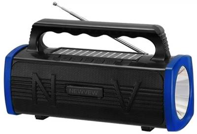 Акустическая система Newvew NV-9010 Solar Panel/BT/USB/TF/FM Blue NWVW-NV-9010-BL