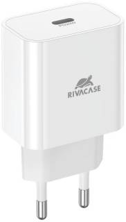Зарядные устройства RivaCase 1xUSB Type-C PD 20 Вт white PS4101 W00 (White)