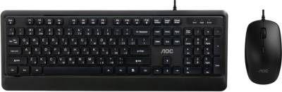 Набор AOC KM220B USB UA Black KM220B/97