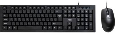 Набор AOC KM160B USB UA Black KM160B/97