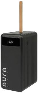 Дополнительные внешние аккумуляторы Aura NRG-P120 120000mAh 22.5W Black PBANRG-P120B