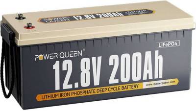 Аккумуляторная батарея Power Queen 12.8V 200Ah BMS 150A P12V200-100-BASIC-8-A160