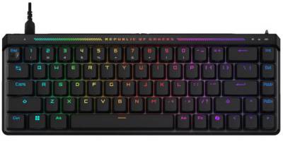 Клавиатура ASUS ROG Falchion Ace HFX USB UA Black 90MP03VE-BKMA00
