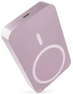 Дополнительные внешние аккумуляторы EMOS 10000mAh WI1046, 20W, Wireless, salmon B0551S