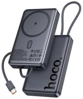 Дополнительные внешние аккумуляторы HOCO 10000 mAh Origen Dual PD/20W Magnetic with cable T Q44 / 714983