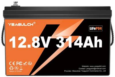 Аккумуляторная батарея Yeagulch 12.8V 314Ah YEAGULCH-12,8V/314Ah