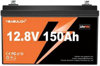Аккумуляторная батарея Yeagulch 12.8V 150Ah YEAGULCH-12,8V/150Ah