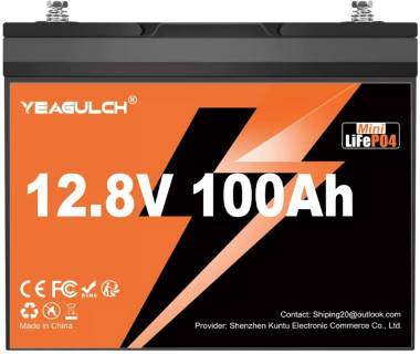 Аккумуляторная батарея Yeagulch 12.8V - 100Ah YEAGULCH-12,8V/100Ah