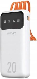 Дополнительные внешние аккумуляторы Dudao K6Pro+ 20000mAh 10W with USB-C/Lightning/MicroUSB/ 6977196682409