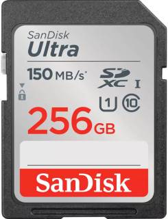 Флеш-карта SanDisk 256GB SDXC class 10 UHS-I Ultra SDSDUNC-256G-GN6IN