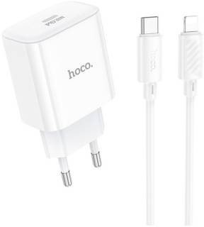 Зарядные устройства HOCO C76A Pro Majestic USB-C PD30W + cable USB-C to Lig 6942007616317