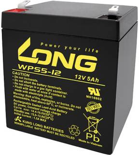 Аккумуляторная батарея Long 12В  5Ач (WPS5-12)