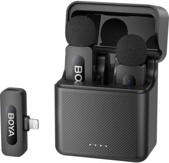 Микрофон Boya BY-V3 Lightning Black